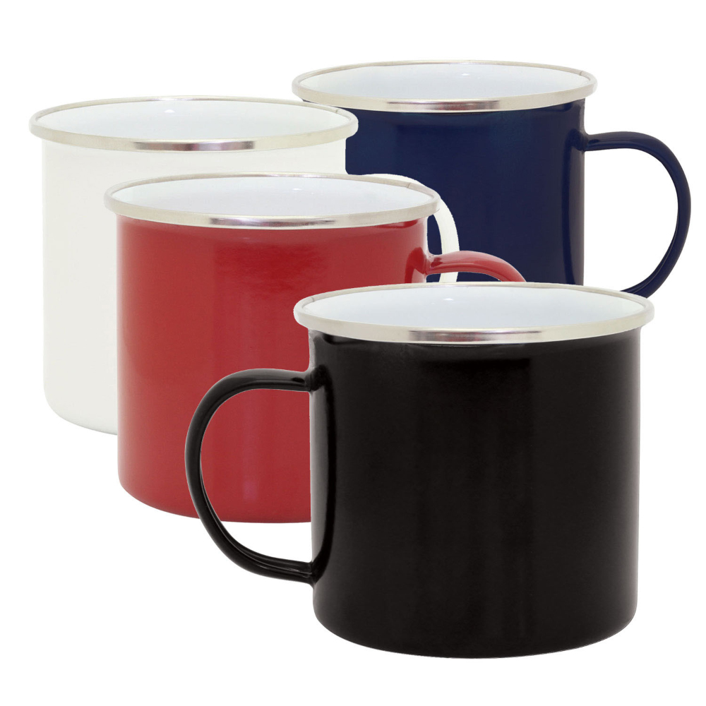 Printed Enamel Coffee Mugs Promotion Products